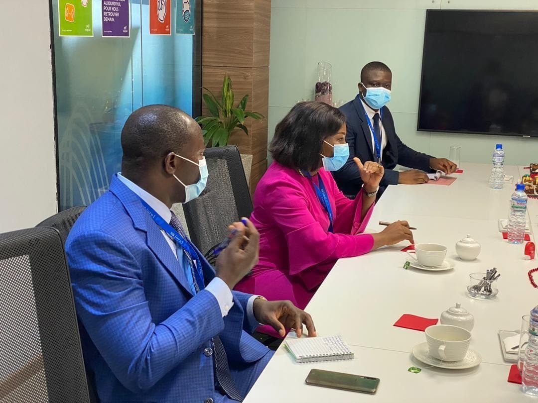 Visite de Madame le Ministre de la Promotion de l’Investissement au groupe Majorel