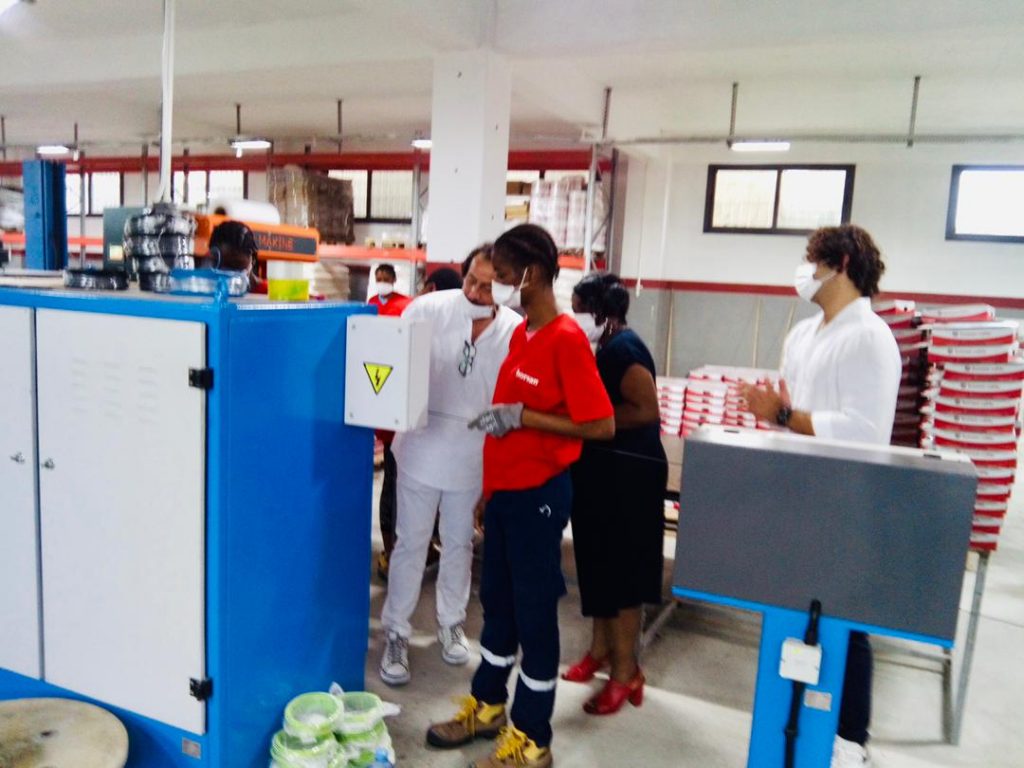 La société BORSAN CABLE TOGO SARL reçoit la visite du Ministre Rose MIVEDOR